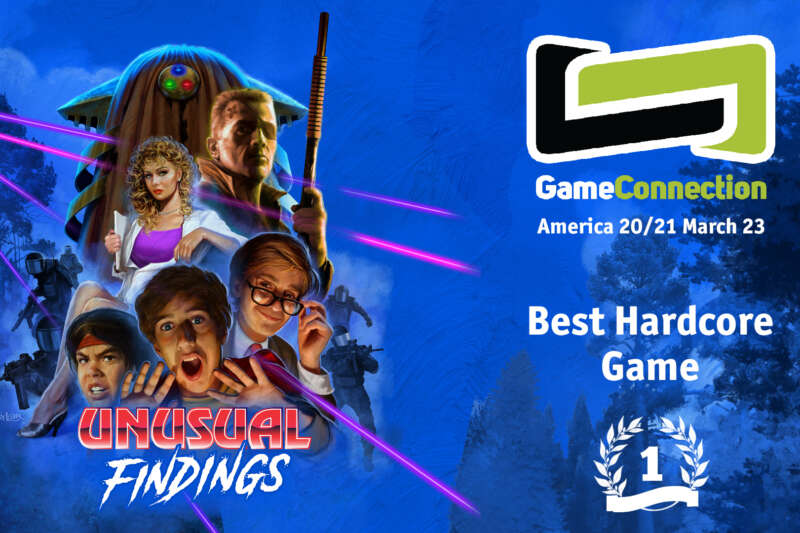 Unusual Findings has won the Best Hardcore Game award at GCA!