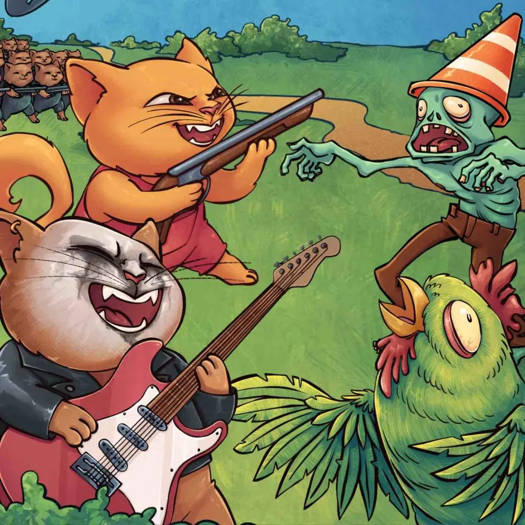 Cats on Duty — key art