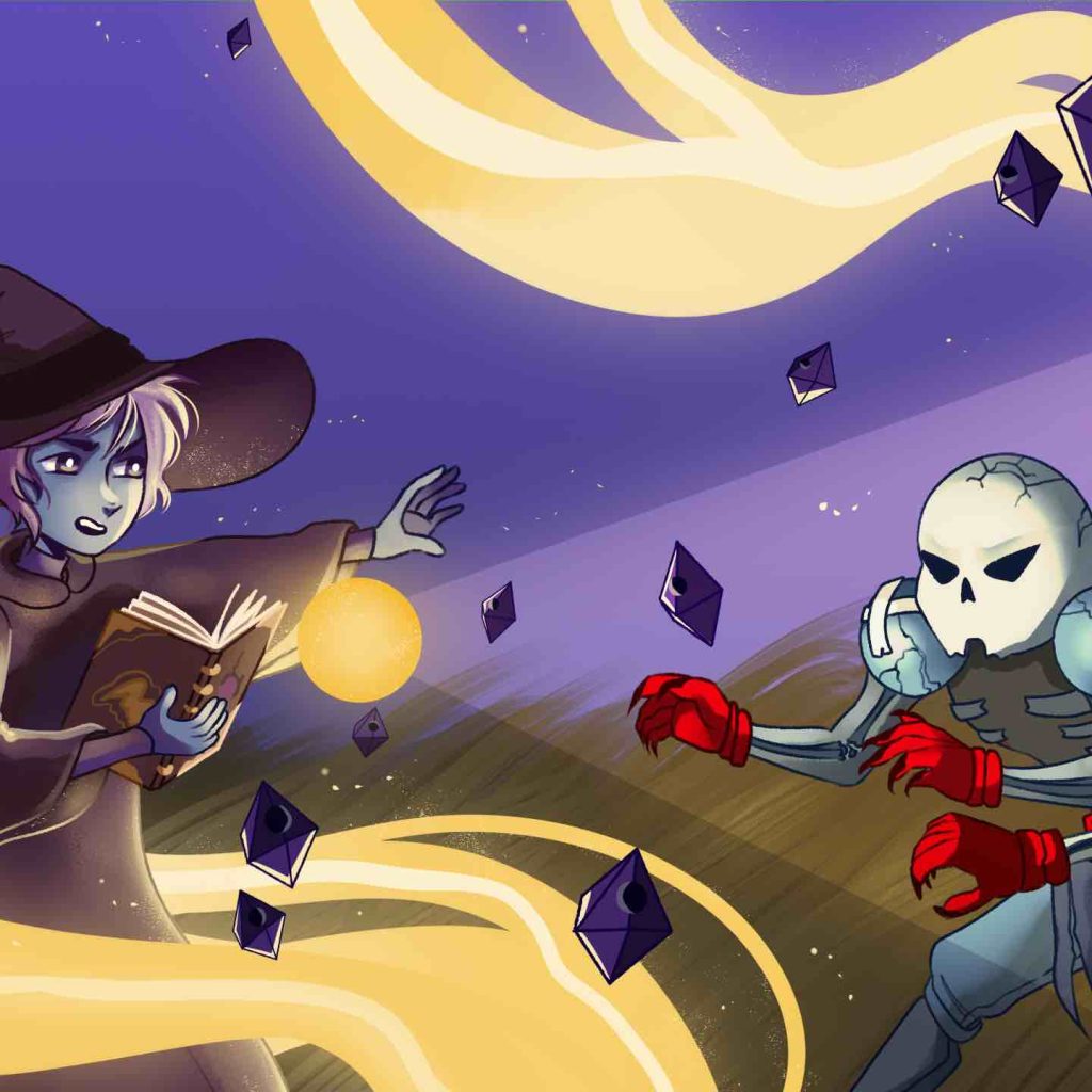 Scholar of the Arcane Arts — key art