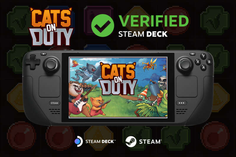 Cats on Duty Now Available on Linux with Full Steam Deck Support!