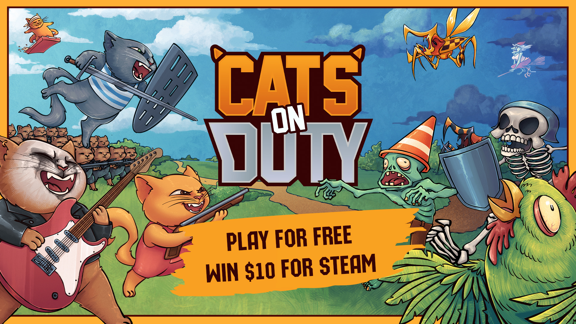 Catch the Cats on Duty streams during Steam Next Fest! - ESDigital