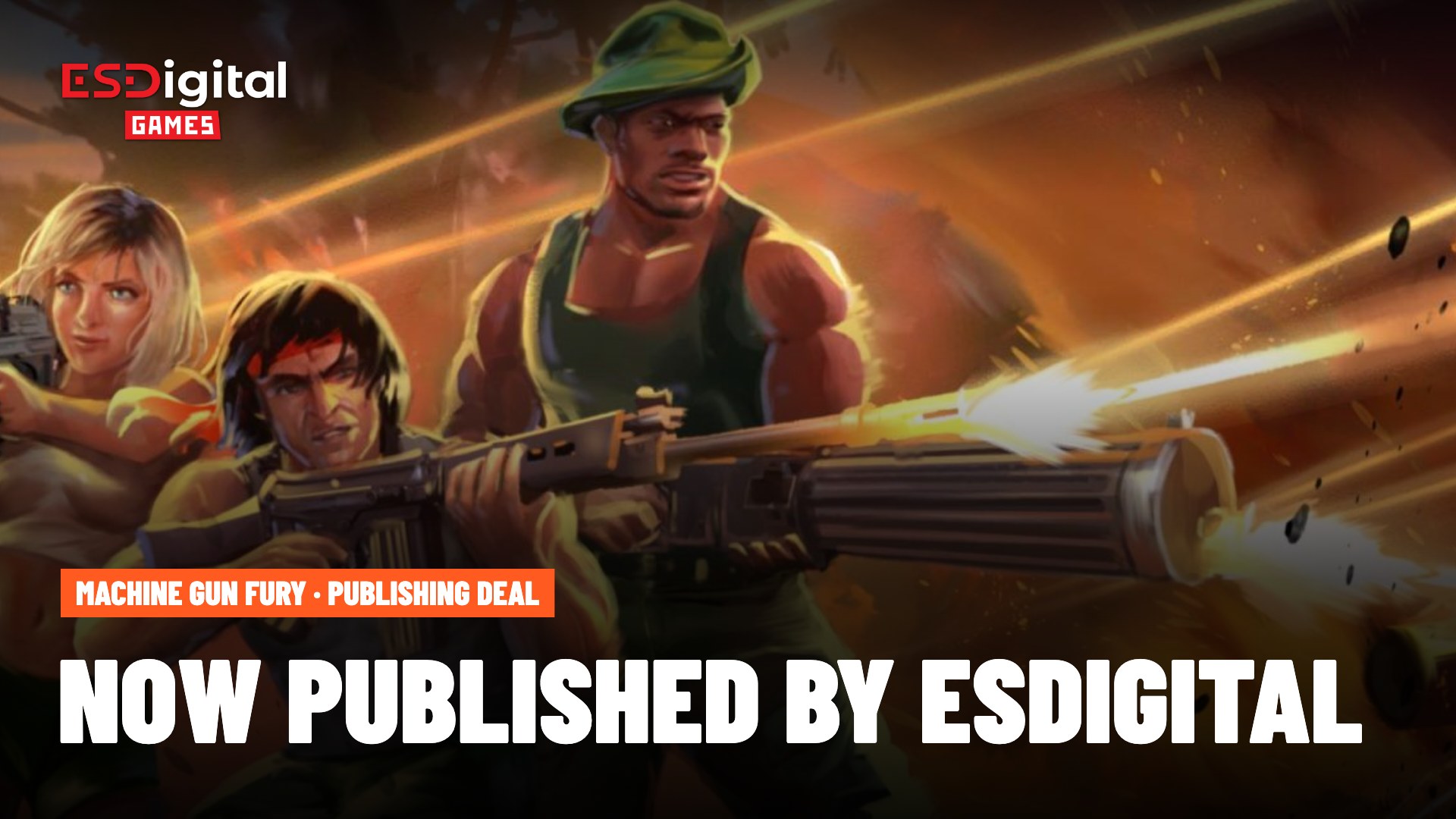 Machine Gun Fury — now published by ESDigital Games